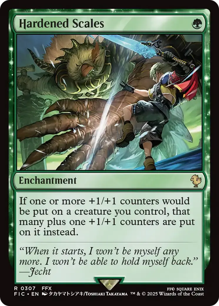 Hardened Scales [Final Fantasy Commander] 1