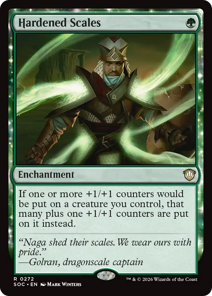 Hardened Scales [Secrets Of Strixhaven Commander] 1