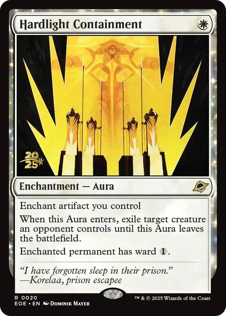 Hardlight Containment [Edge Of Eternities Prerelease Promos] 1