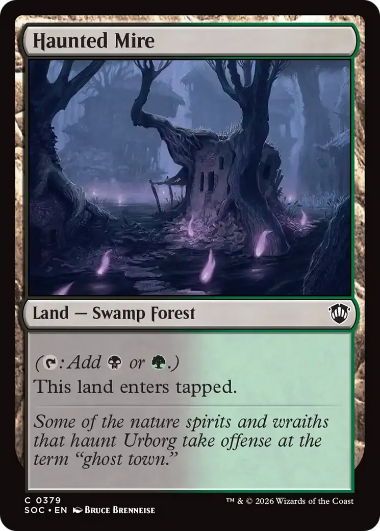 Haunted Mire [Secrets Of Strixhaven Commander] 1