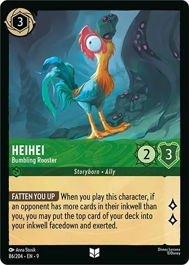 Heihei - Bumbling Rooster (86/204) [Fabled] 1