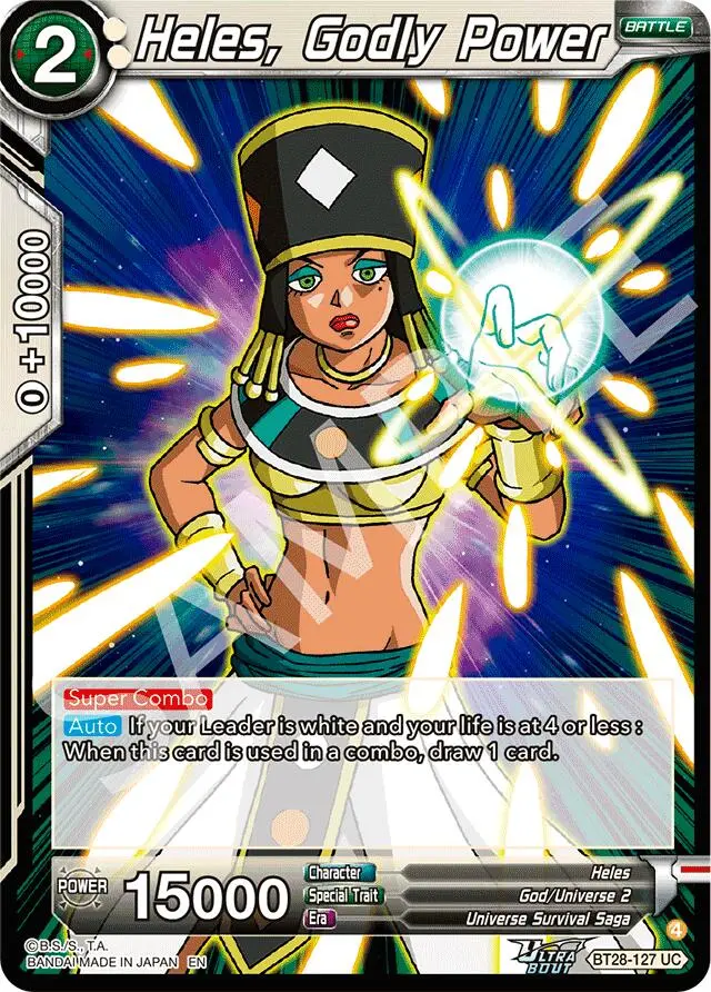 Heles, Godly Power (Bt28-127) [Prismatic Clash] 1