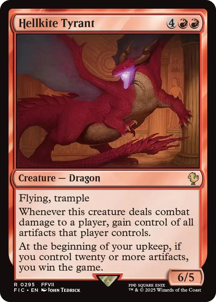 Hellkite Tyrant (Surge Foil) [Final Fantasy Commander] 1