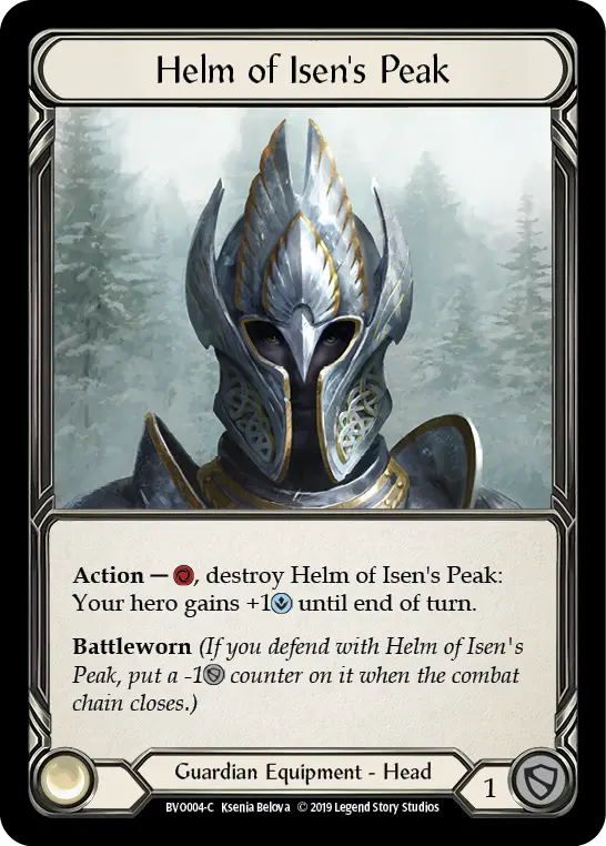 Helm Of Isen's Peak [Bvo004-C] Normal 1