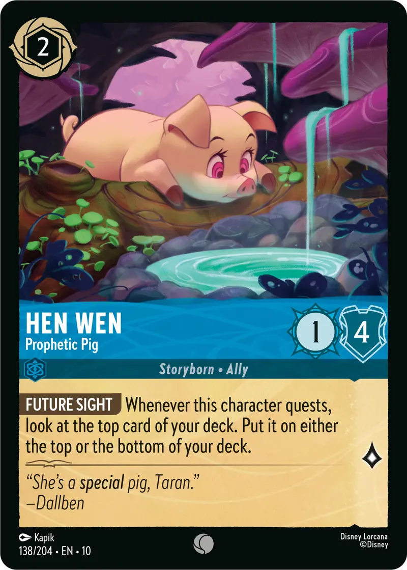 Hen Wen - Prophetic Pig (138/204) [Whispers In The Well] 1