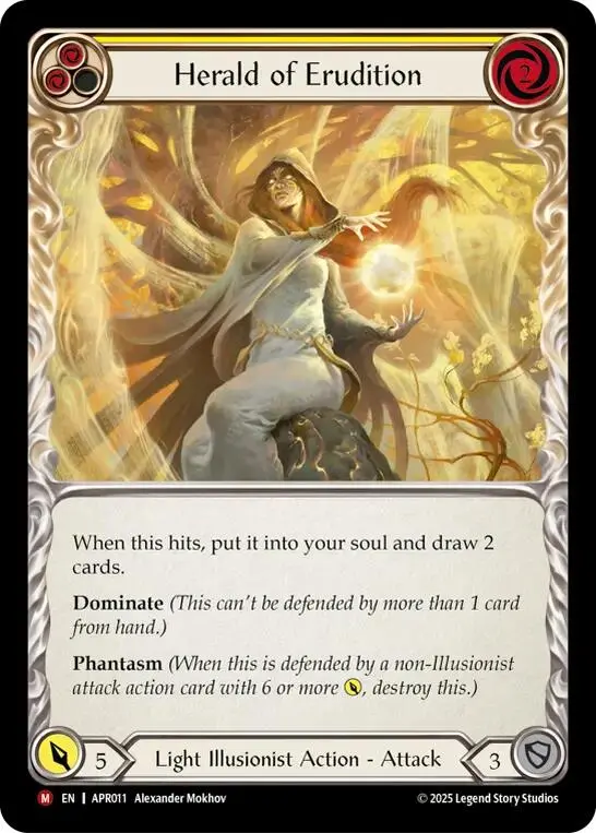 Herald Of Erudition [Apr011] (Armory Deck: Legends Prism) 1