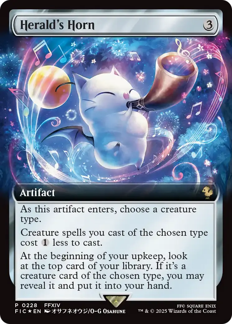 Herald's Horn (Extended Art) [Final Fantasy Promos] 1