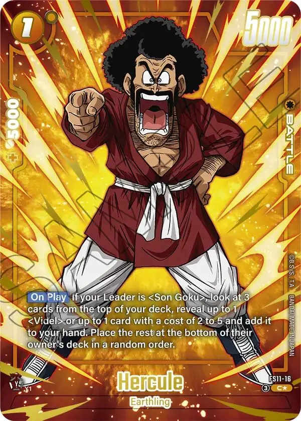 Hercule (Alternate Art) [Starter Deck Ex: The Phase Of Evolution] 1