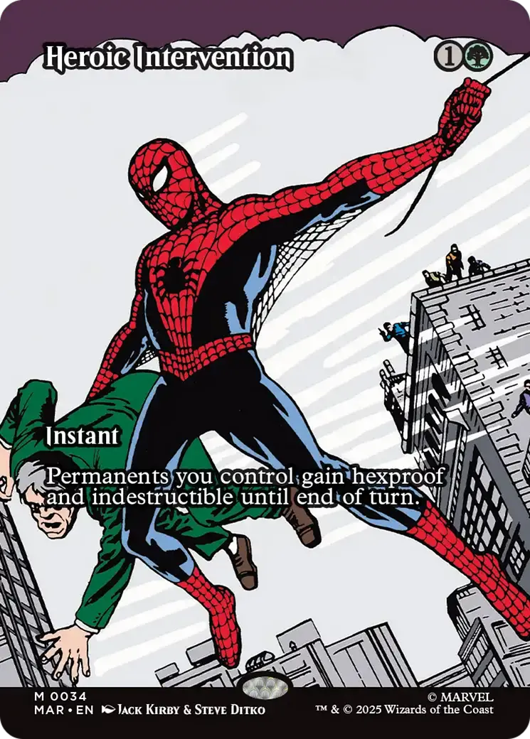 Heroic Intervention (Borderless) [Marvel's Spider-Man: Eternal-Legal] 1