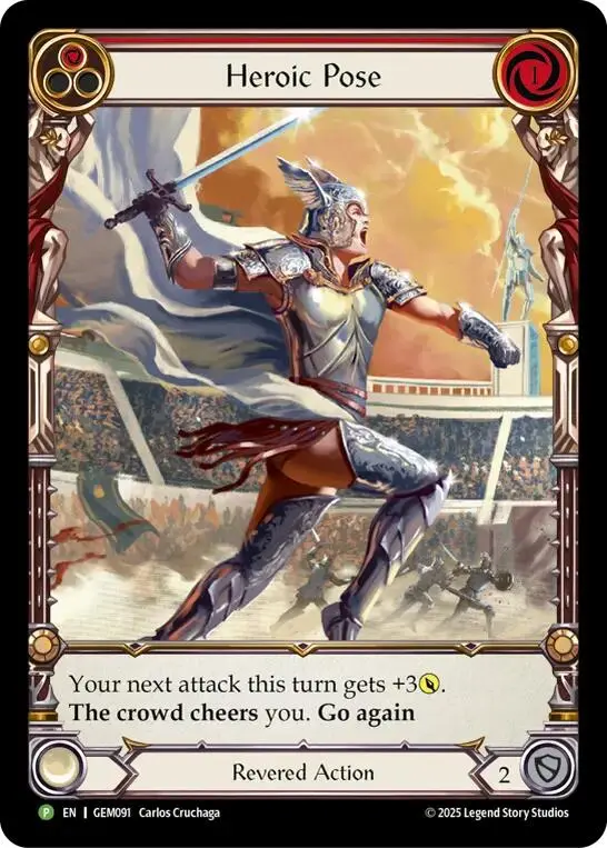 Heroic Pose [Gem091] (Gem Pack 3) 1