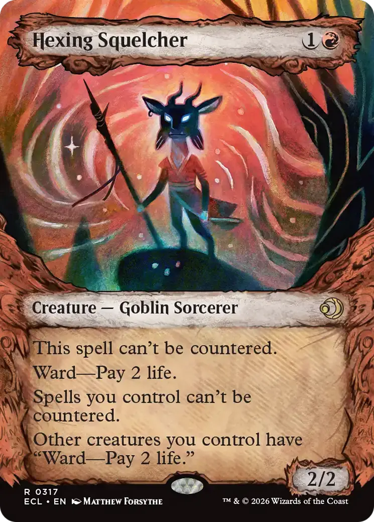 Hexing Squelcher (Showcase) [Lorwyn Eclipsed] 1