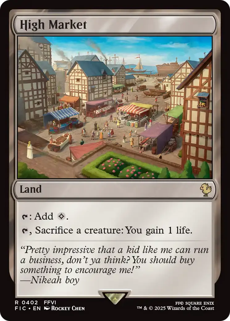 High Market [Final Fantasy Commander] 1