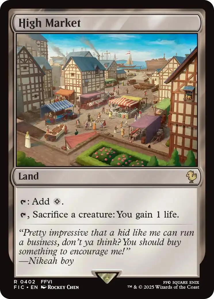 High Market (Surge Foil) [Final Fantasy Commander] 1