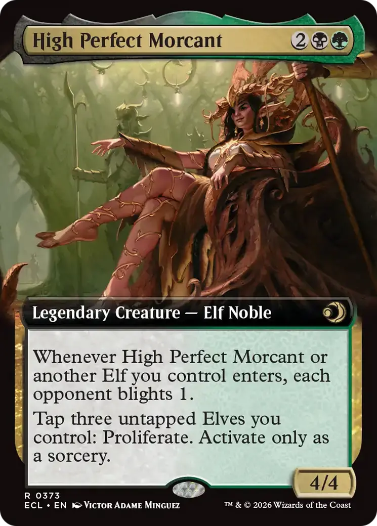 High Perfect Morcant (Extended Art) [Lorwyn Eclipsed] 1