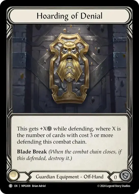 Hoarding Of Denial [Mpg009] (Mastery Pack Guardian) 1