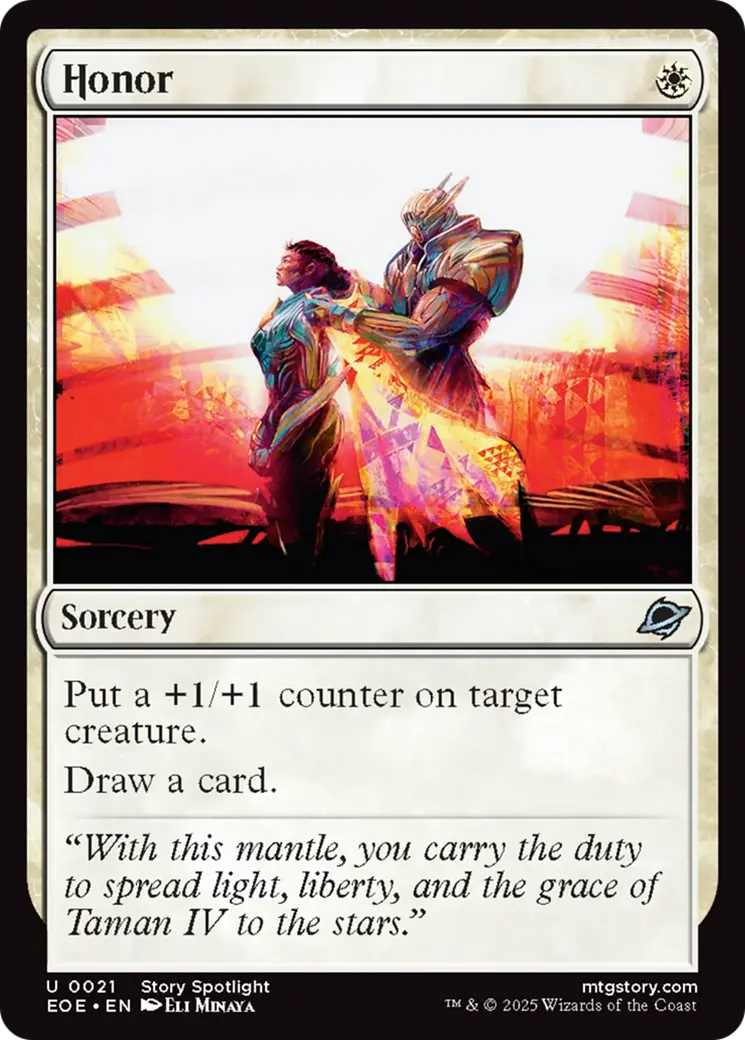 Honor [Edge Of Eternities] 1