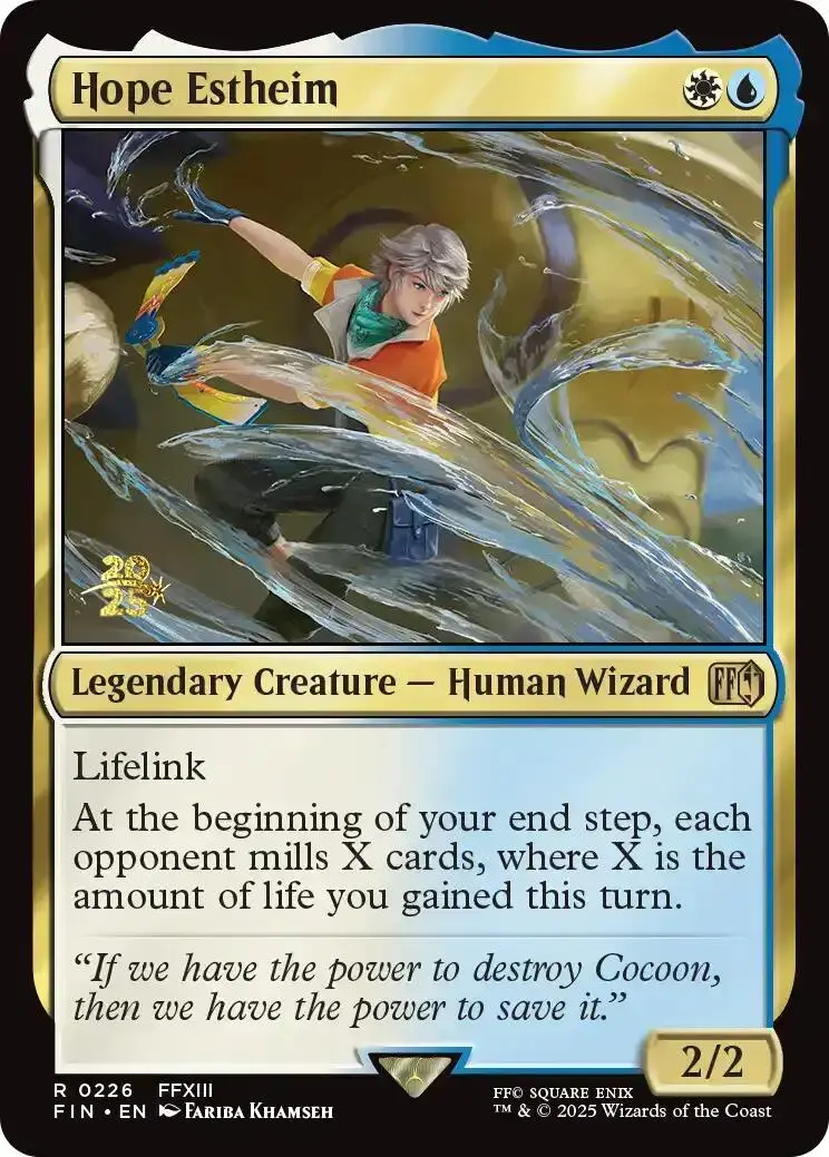 Hope Estheim [Final Fantasy Prerelease Promo] 1