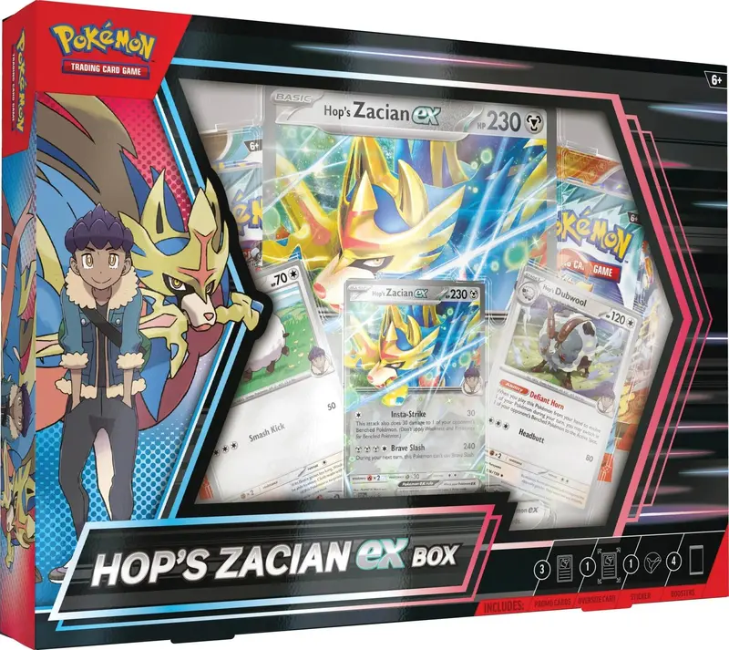 Hop's Zacian Ex Box 1