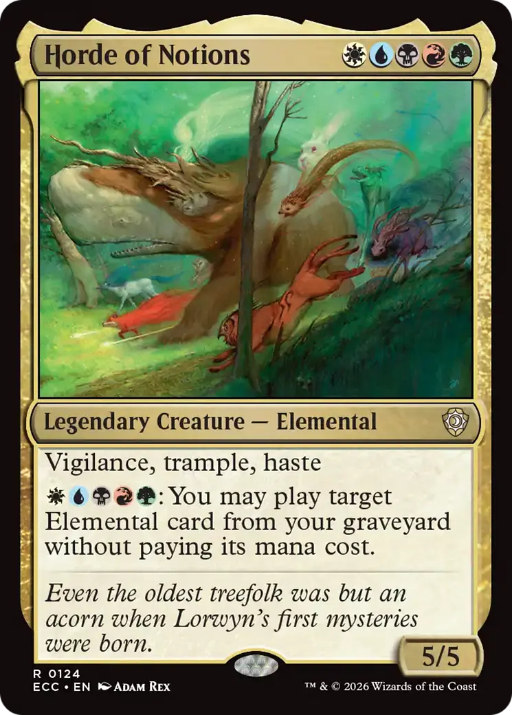 Horde Of Notions [Lorwyn Eclipsed Commander] 1