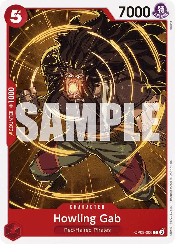 Howling Gab (Reprint) [Starter Deck: Red Shanks] 1