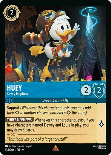 Huey - Savvy Nephew (138/204) [Fabled] 1