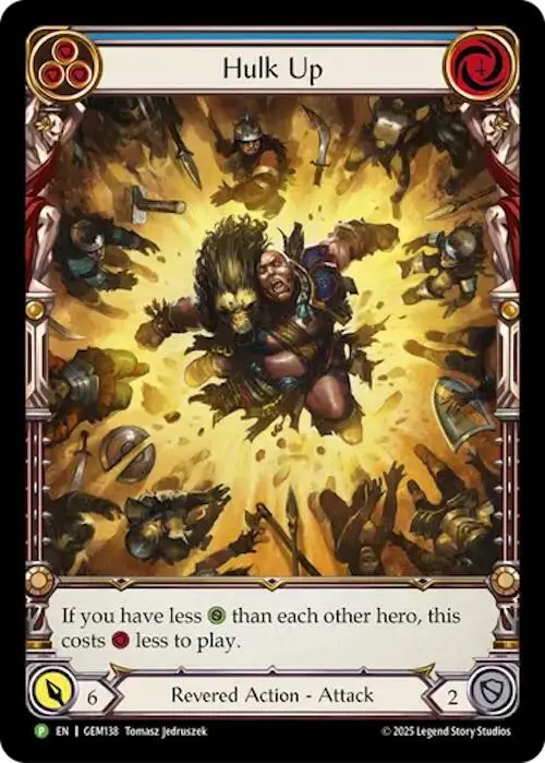 Hulk Up [Gem138] (Gem Pack 4)  Rainbow Foil 1