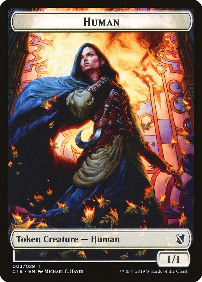 Human [Commander 2019 Tokens] 1