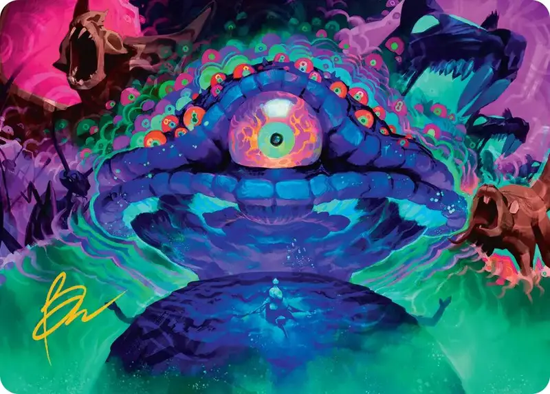 Humongous Fungus Art Card (Gold-Stamped Signature) [Teenage Mutant Ninja Turtles Art Series] 1