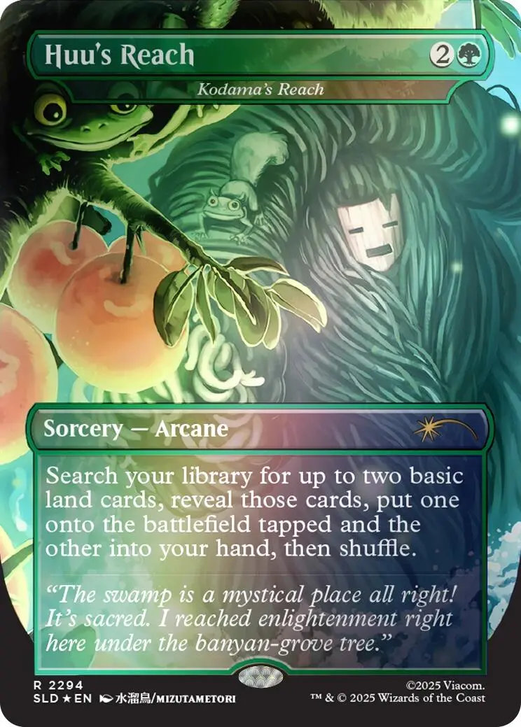 Huu's Reach - Kodama's Reach (Rainbow Foil) [Secret Lair Drop Series] 1