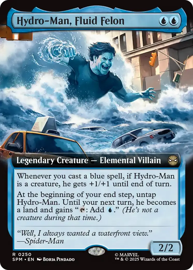 Hydro-Man, Fluid Felon (Extended Art) [Marvel's Spider-Man] 1