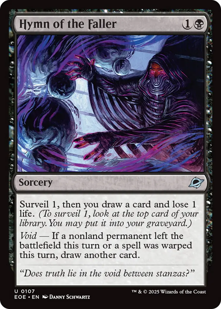 Hymn Of The Faller [Edge Of Eternities] 1