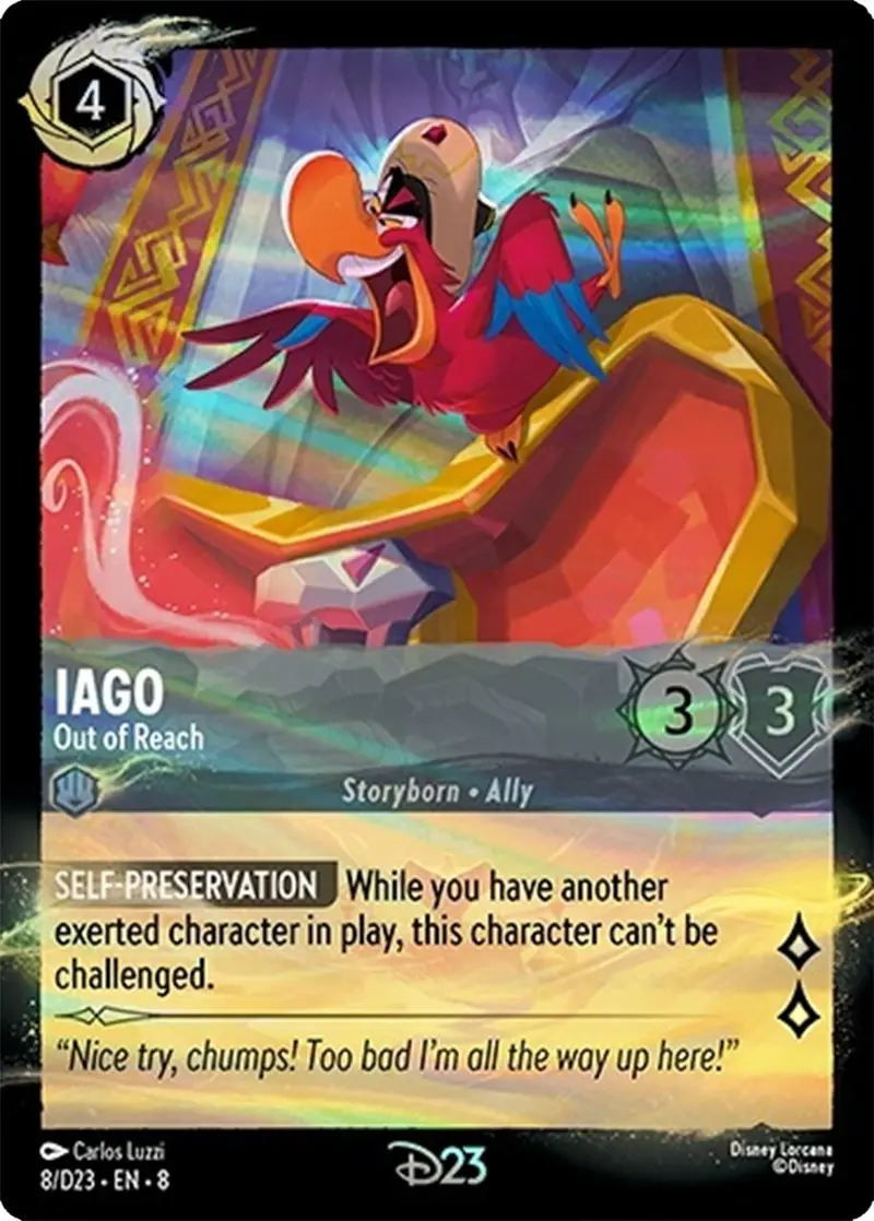 Iago - Out Of Reach (8) [Promo Cards] 1
