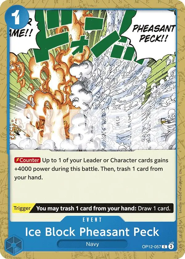 Ice Block Pheasant Peck [Legacy Of The Master] 1