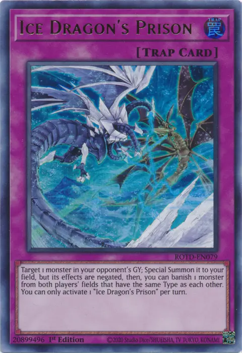 Ice Dragon's Prison [Rotd-En079] Ultra Rare 1