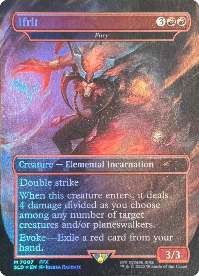 Ifrit - Fury (Rainbow Foil) [Secret Lair Drop Series] 1