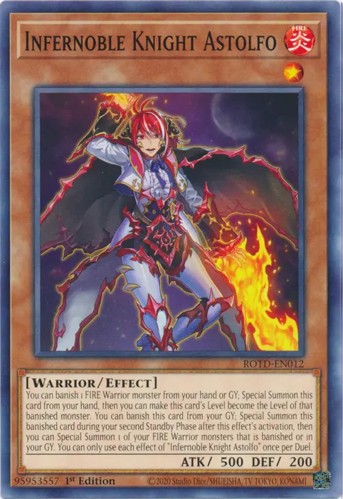 Infernoble Knight Astolfo [Rotd-En012] Common 1