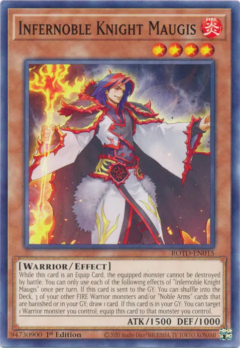Infernoble Knight Maugis [Rotd-En015] Common 1