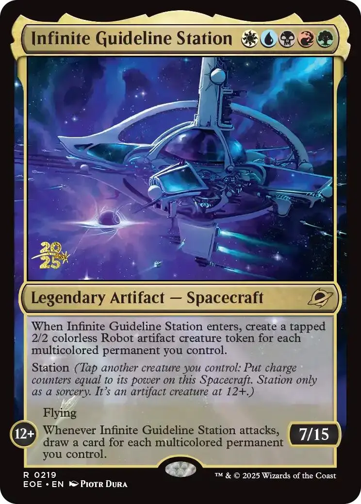 Infinite Guideline Station [Edge Of Eternities Prerelease Promos] 1