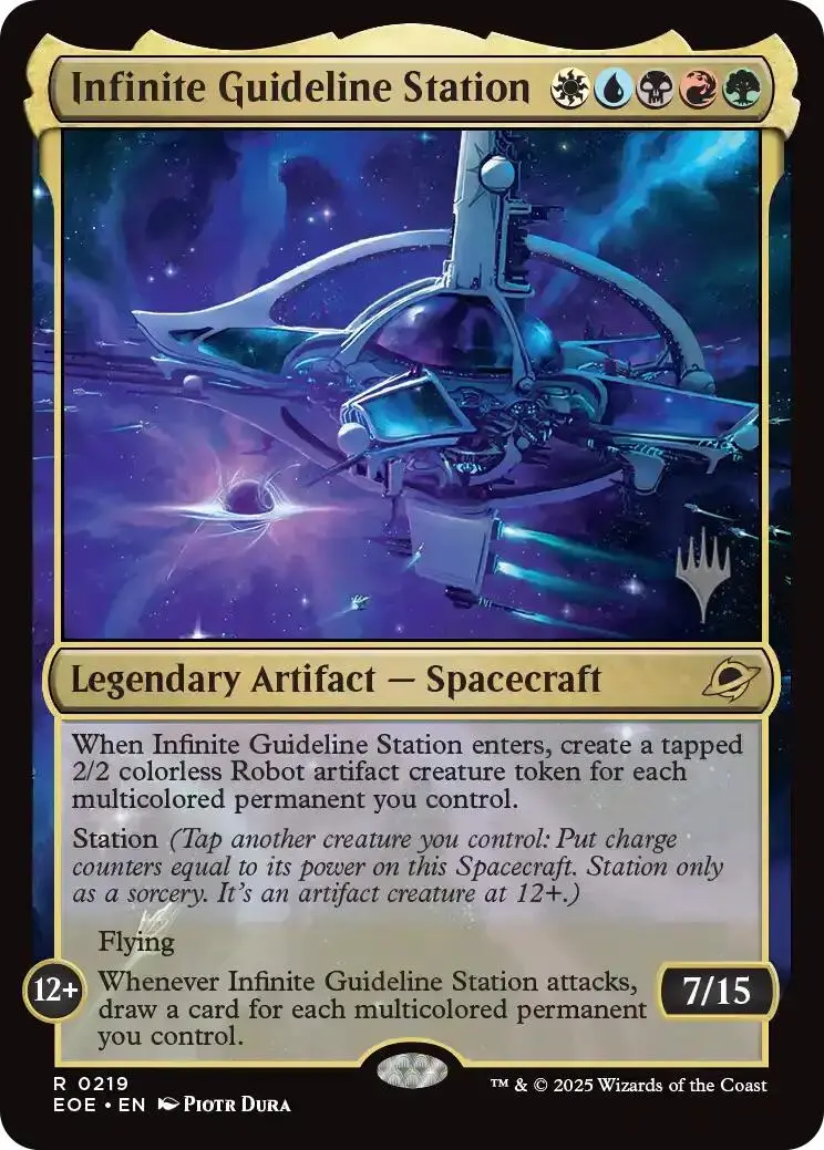Infinite Guideline Station [Edge Of Eternities Promo Pack] 1