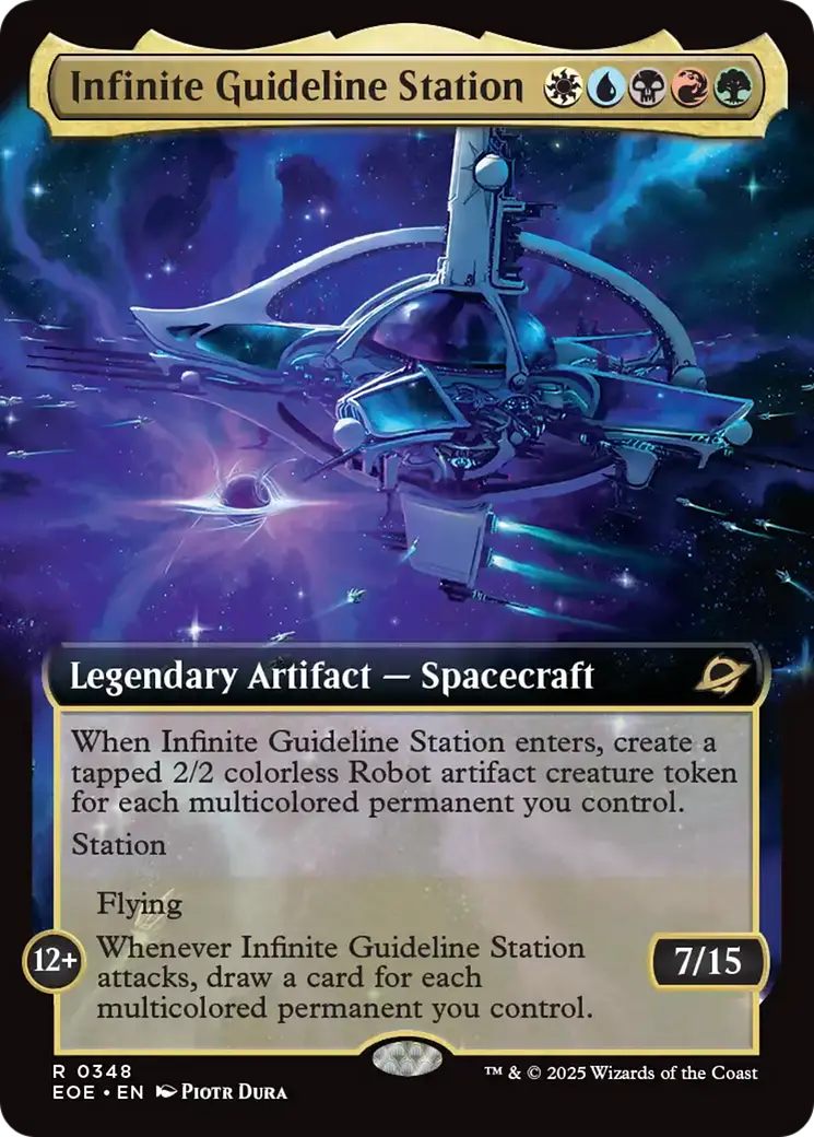 Infinite Guideline Station (Extended Art) [Edge Of Eternities] 1