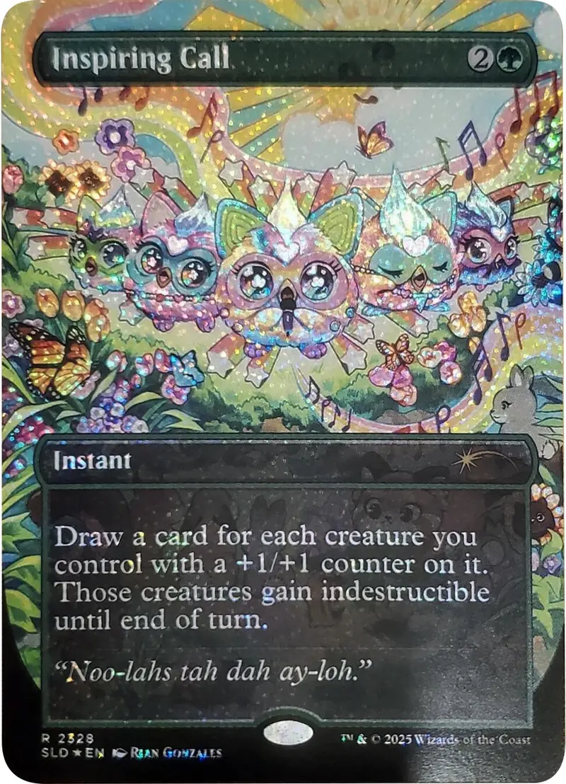 Inspiring Call (Confetti Foil) [Secret Lair Drop Series] 1