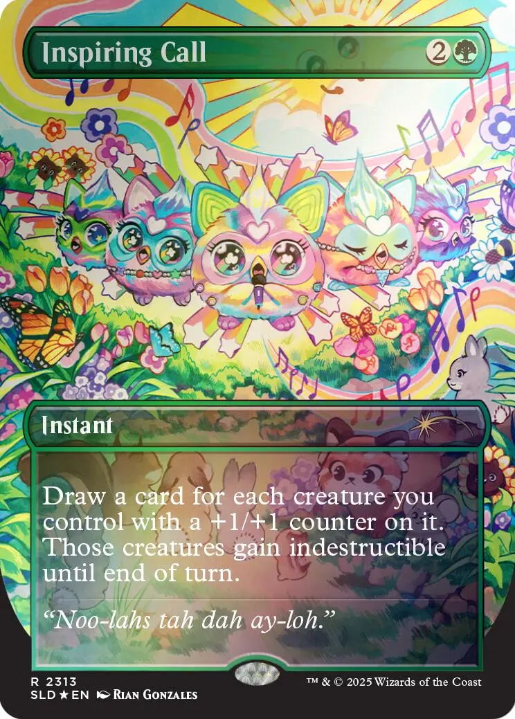 Inspiring Call (Rainbow Foil) [Secret Lair Drop Series] 1