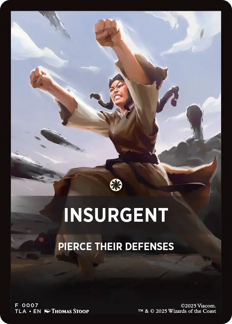 Insurgent Theme Card [Avatar: The Last Airbender Tokens] 1