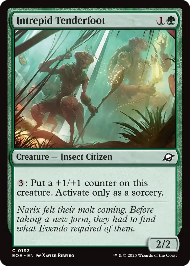Intrepid Tenderfoot [Edge Of Eternities] 1