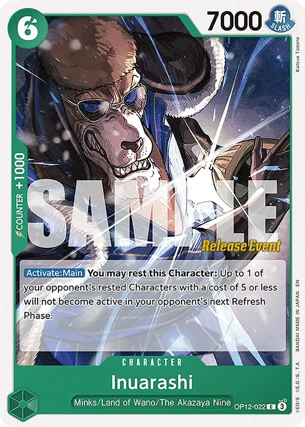 Inuarashi [Legacy Of The Master Release Event Cards] 1