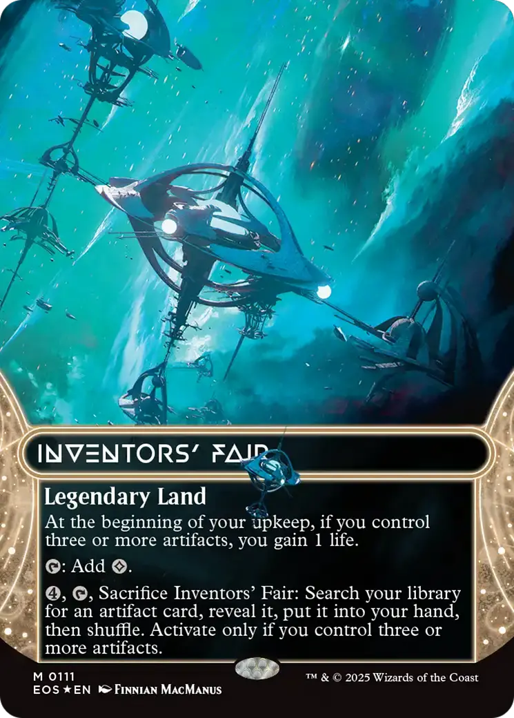 Inventors' Fair (0111) (Borderless) (Galaxy Foil) [Edge Of Eternities: Stellar Sights] 1