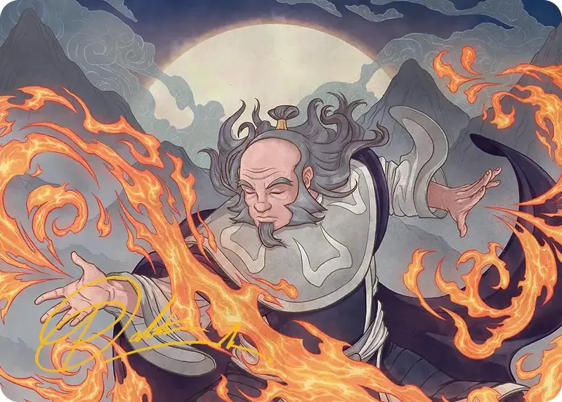 Iroh, Grand Lotus Art Card (Gold-Stamped Signature) [Avatar: The Last Airbender Art Series] 1