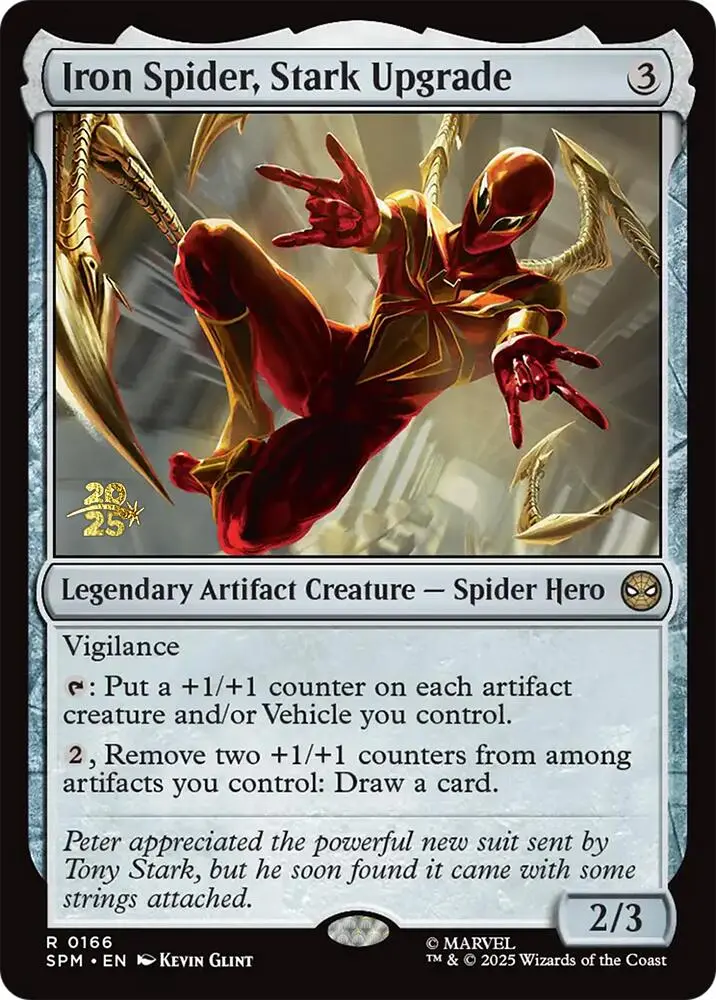 Iron Spider, Stark Upgrade [Marvel's Spider-Man Prerelease Promos] 1