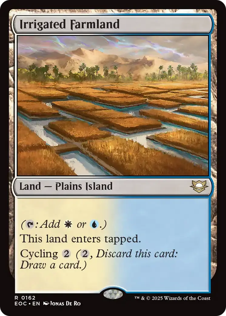 Irrigated Farmland [Edge Of Eternities Commander] 1