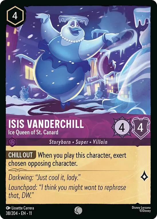 Isis Vanderchill - Ice Queen Of St. Canard (38/204) [Winterspell] 1